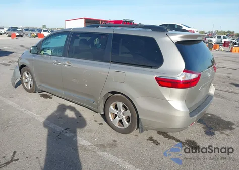 2015 Toyota Sienna Le 8 Passenger from USA, damaged, VIN 5TDKK3DC8FS585652